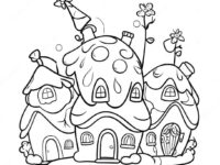 colorful whoville houses coloring page 9771 7876