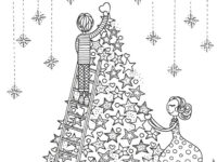 difficult christmas coloring pages for adults 30