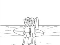 jj and mikey coloring 90