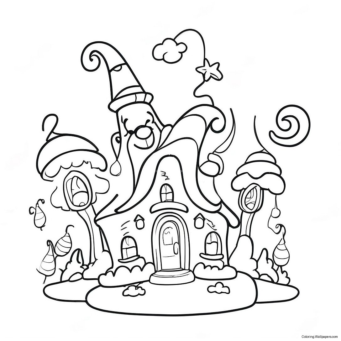whoville houses coloring page 9770 7863 whoville houses coloring page 9770 7863