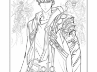 2.Solo Leveling Arise Coloring Page 768×994
