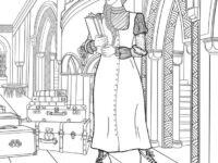 Elphaba from Wicked coloring page 724×1024 1