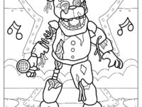 Extra Withered Freddy Holding Microphone