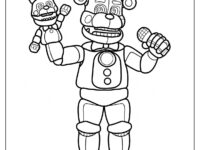 Five Night At Freddy s Fazbear With Microphone And Puppet