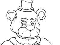 Freddy Five Nights At Freddys Coloring Pages To Print 788×1024 1