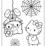 Hello Kitty with Hanging Spiderman Coloring Page 791x1024 1