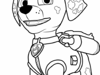 Marshall coloring page