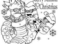 Raskrasil.com Minions Christmas Coloring Pages 3