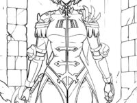 aniyuki solo leveling 2 coloring page 31 768×979