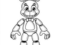 five nights at freddys coloring pages 1152×1536 1