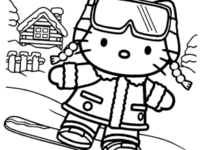 hello kitty colouring books 15