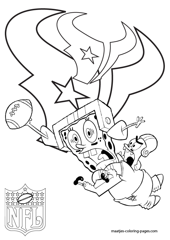 houston texans nfl coloring pages 06