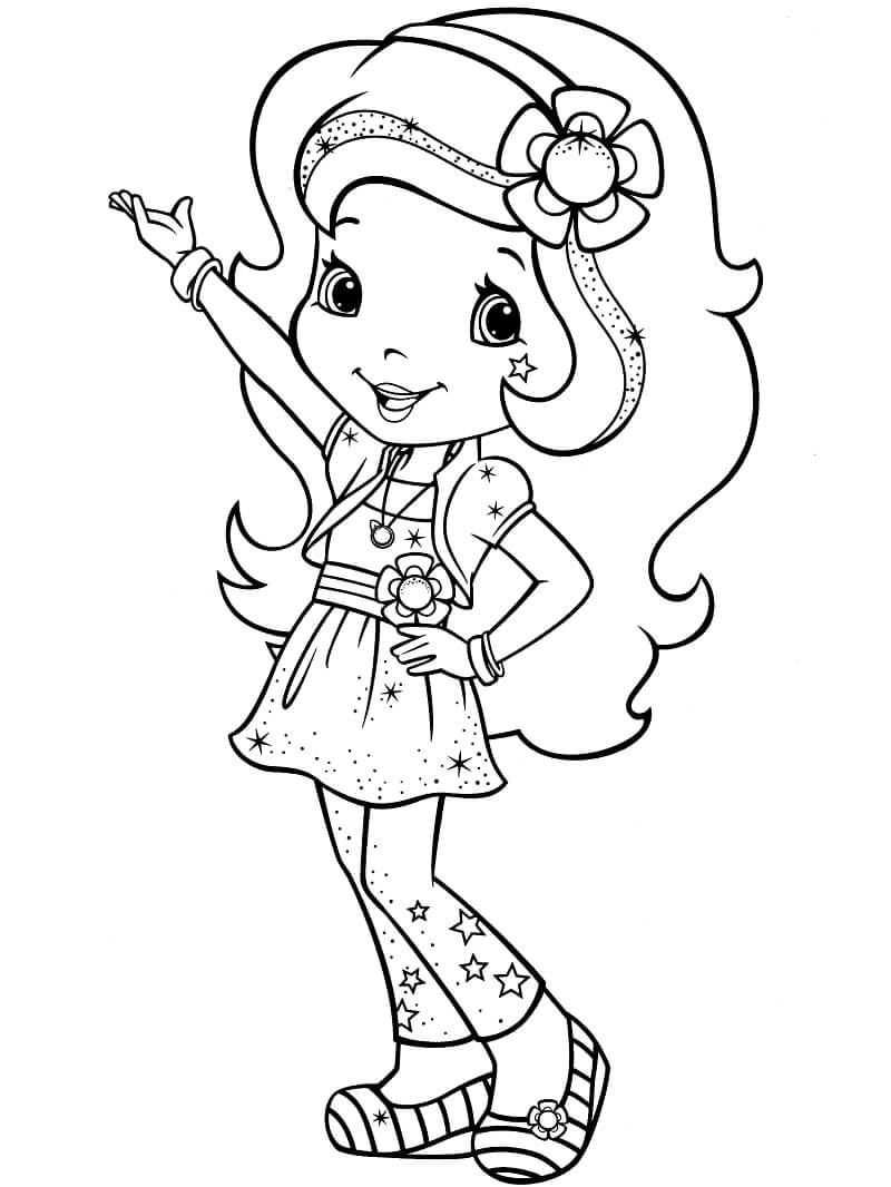 Orange Blossom coloring page