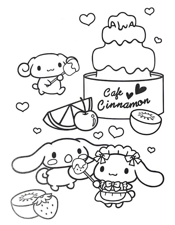cinnamoroll drawing