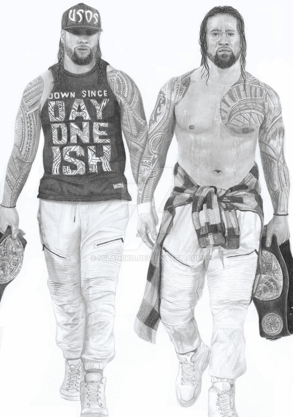 the usos pencil drawing by milanrko de5lbpd fullview the usos pencil drawing by milanrko de5lbpd fullview