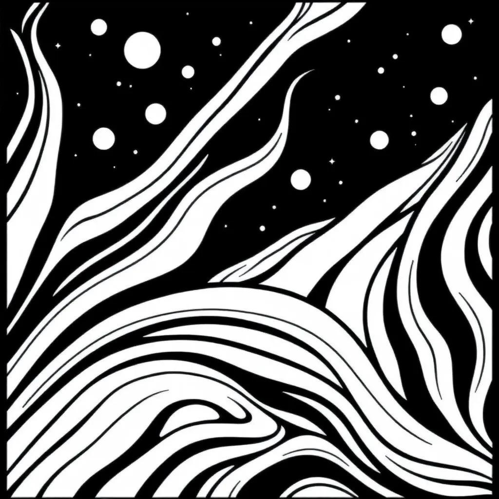 Abstract Relaxation Coloring Pages For Adults