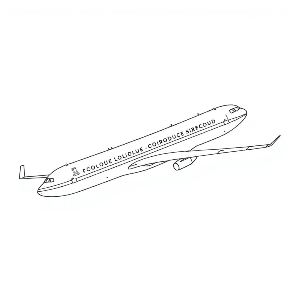 Air Force 1 Coloring Page