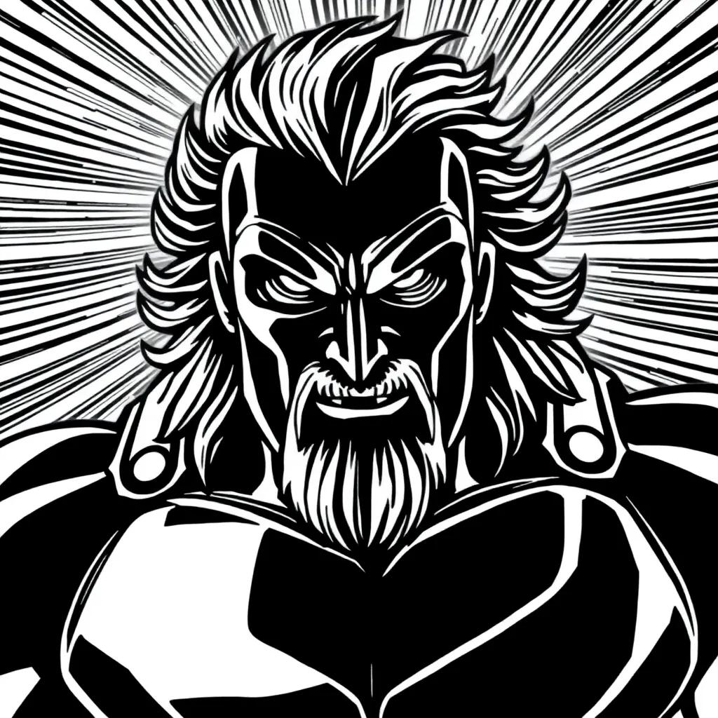 All Might Coloring Page
