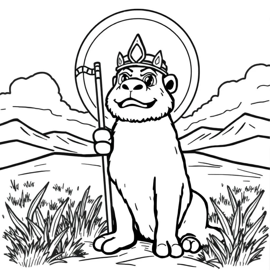 Amon Ra St Brown Coloring Page
