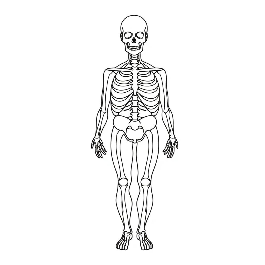 Anatomy Coloring Pages Printable