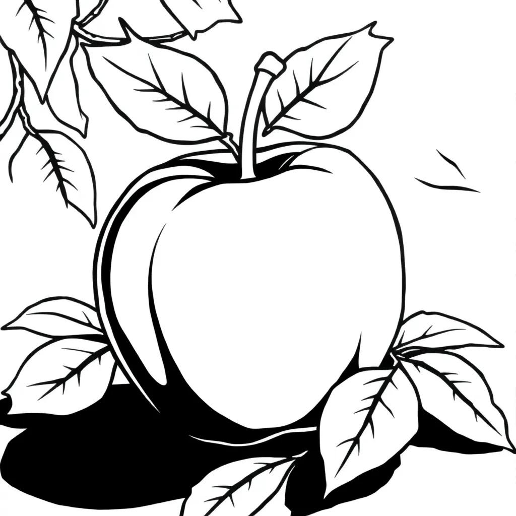 Apple Coloring Pages Free