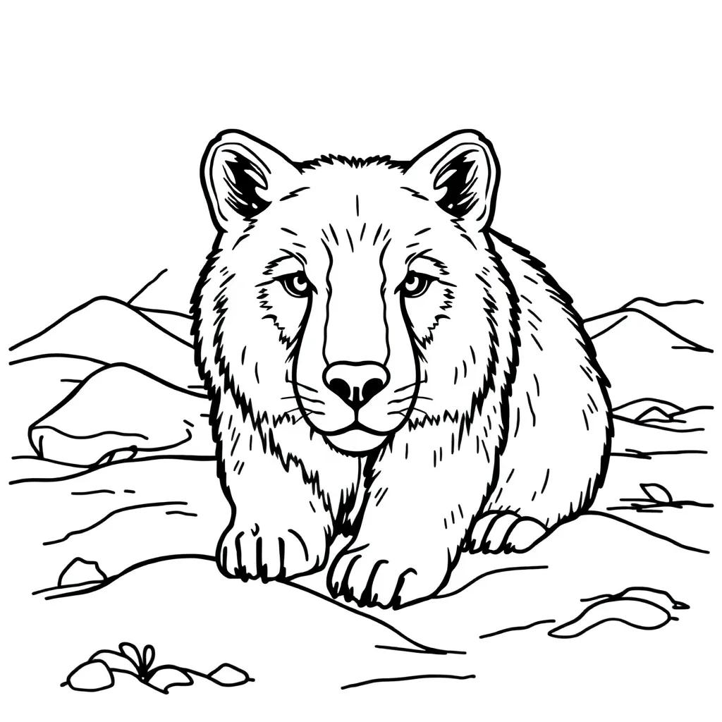 Arctic Animal Coloring Pages