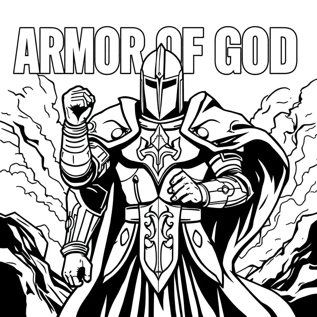 Armor Of God Color Page