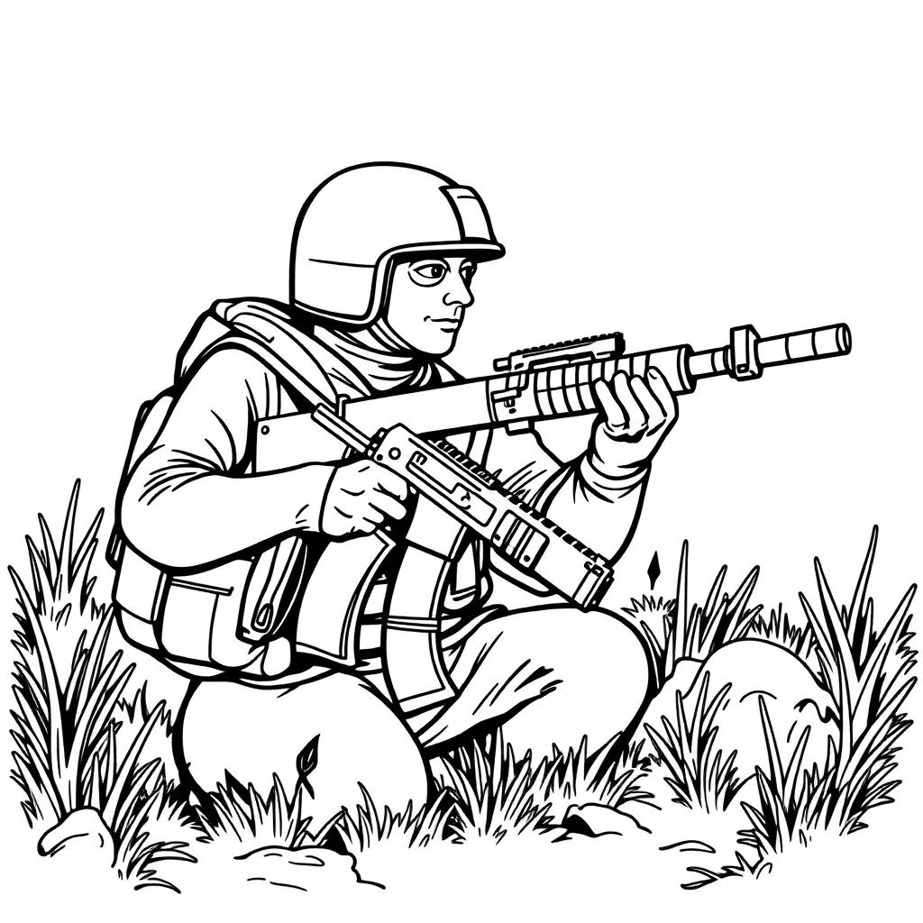 Army Printable Coloring Pages