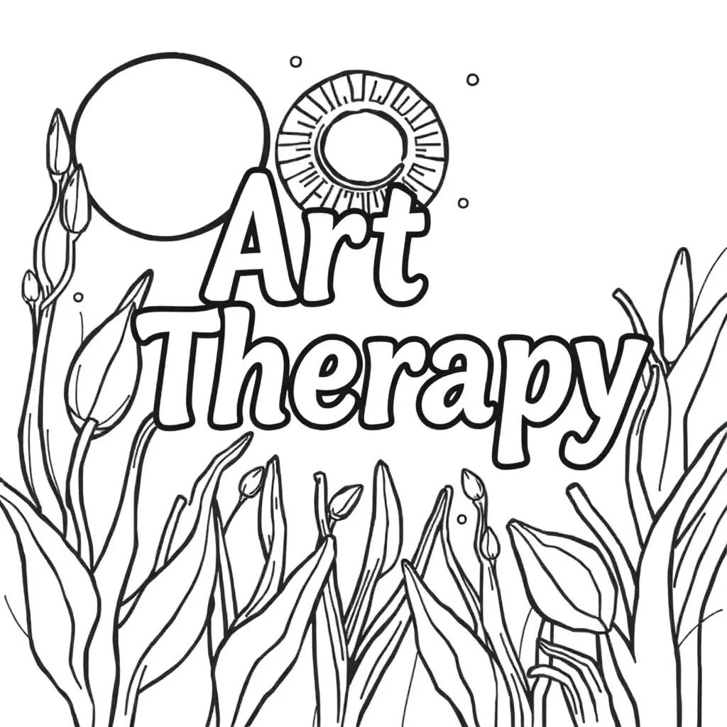Art Therapy Coloring Pages