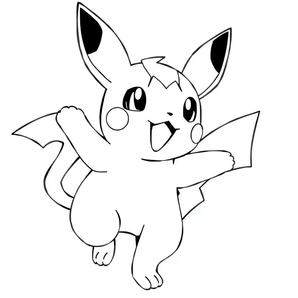 Ash Ketchum Coloring Pages