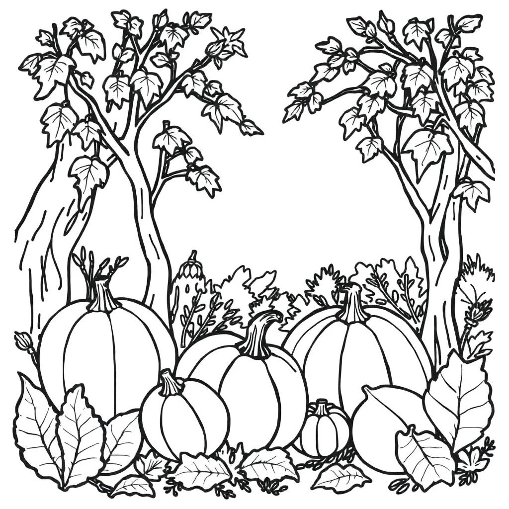 Autumn Coloring Pages Free Printable