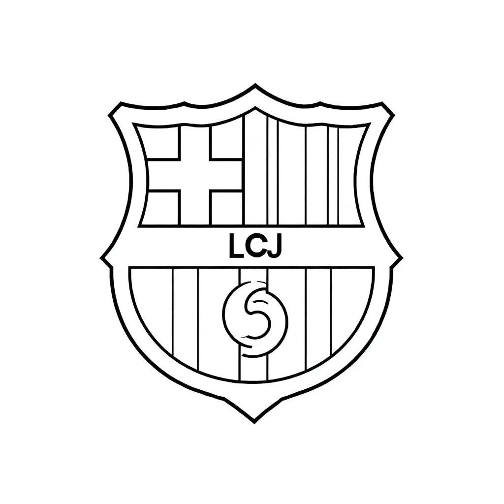Fc Barcelona Coloring Pages