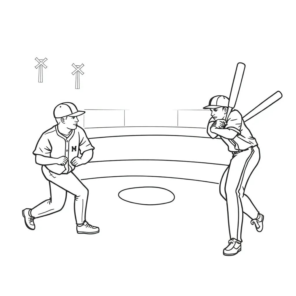 Baseball Team Mlb Coloring Pages