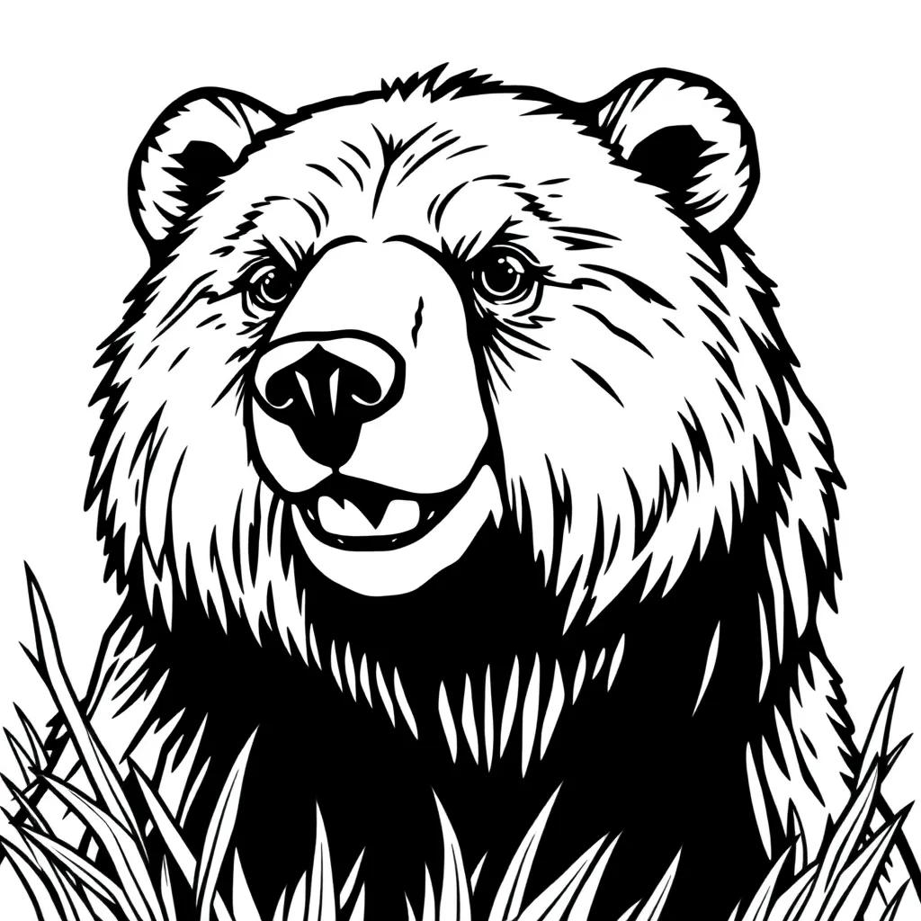 Bear Coloring Pages Tiktok
