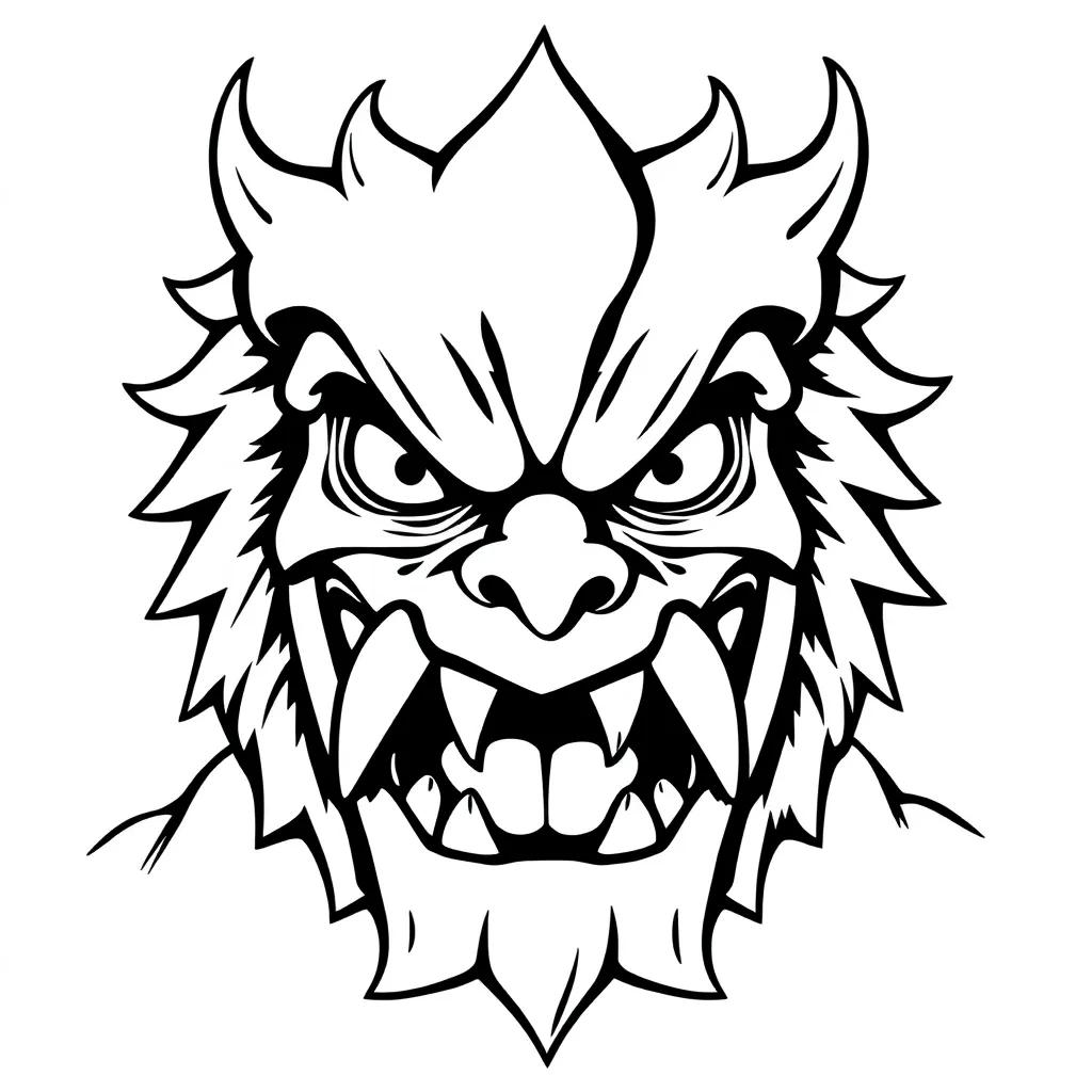 Mr Beast Logo Coloring Page