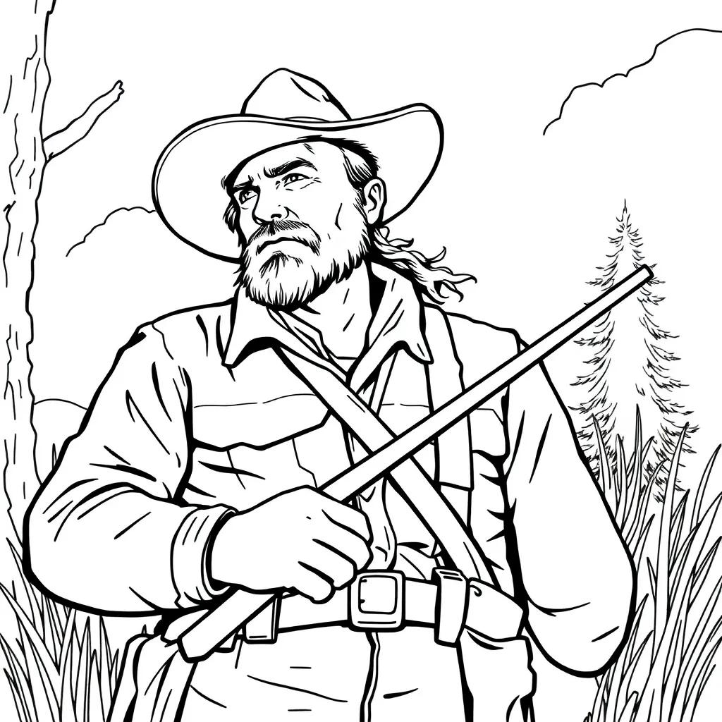 Benson Boone Coloring Pages