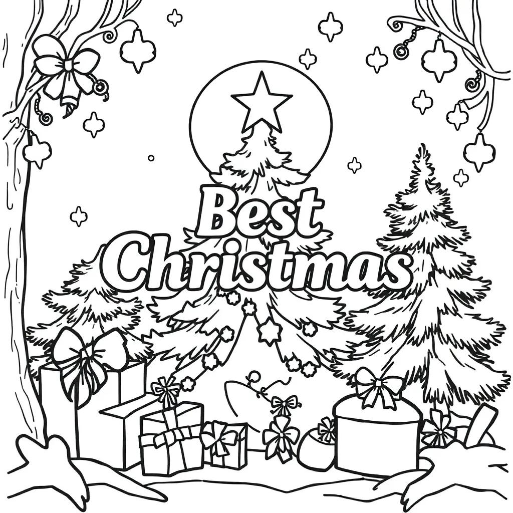 Best Christmas Coloring Pages