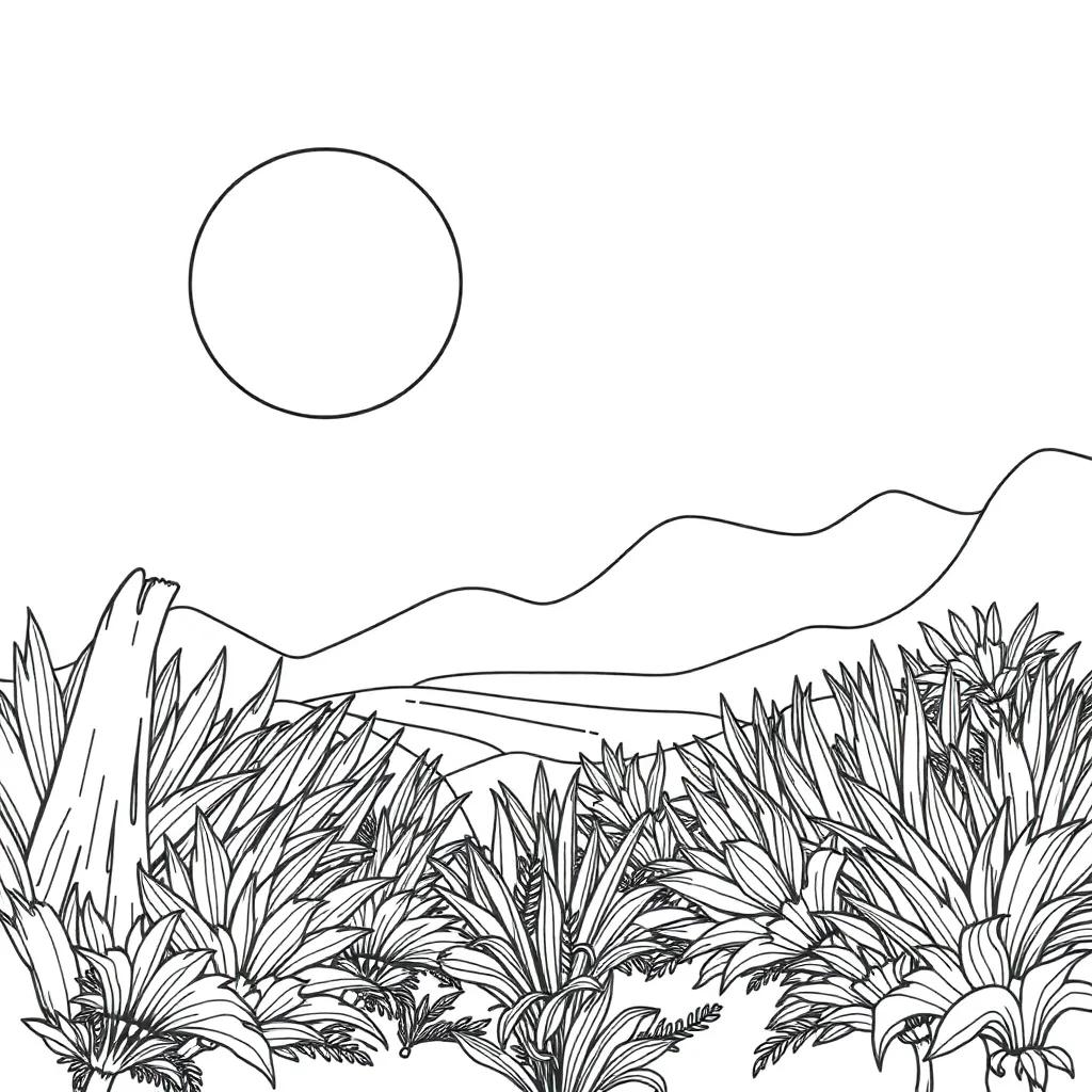 Big Print Coloring Pages