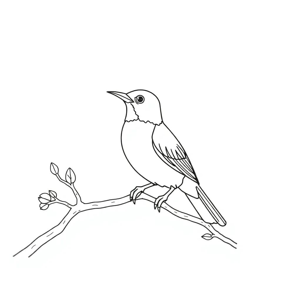 Bird Coloring Pages Printable Bird Coloring Pages Printable