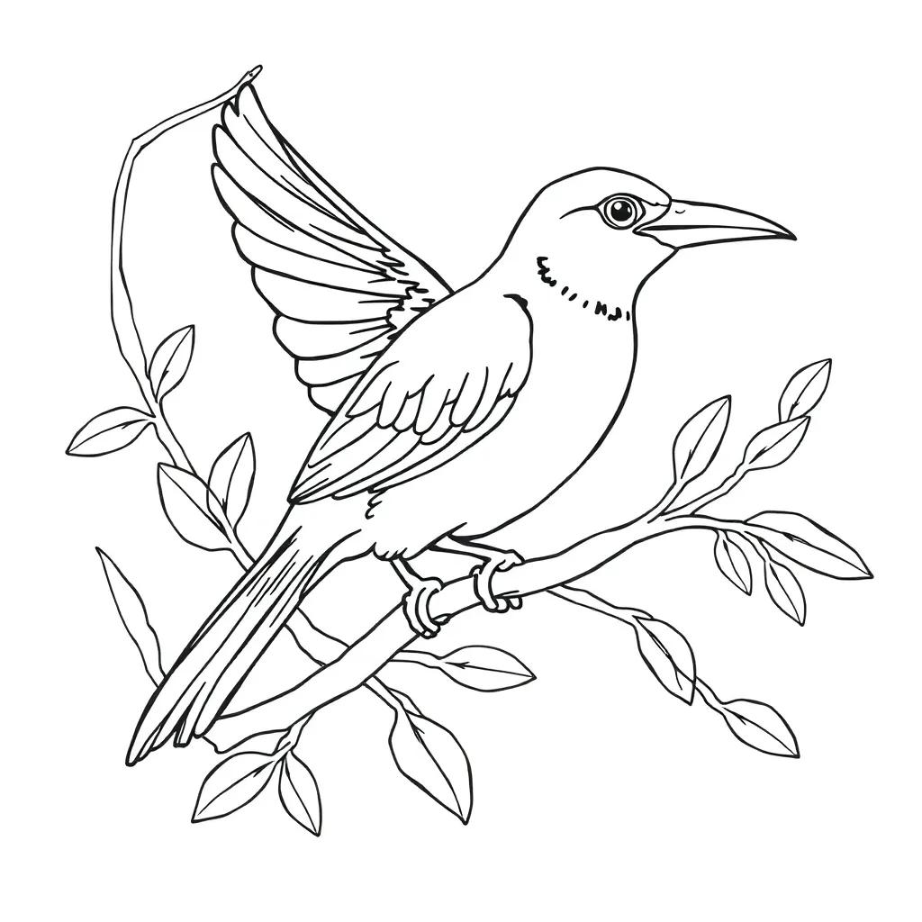 Birds Coloring Pages For Adults