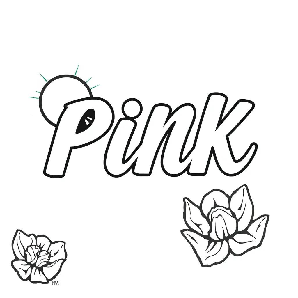 Black Pink Coloring Pages