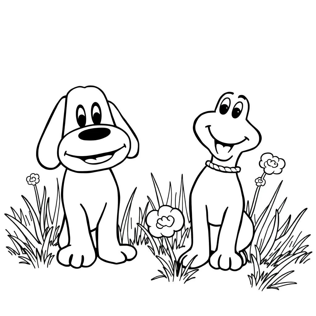 Blue Clues Coloring Pages