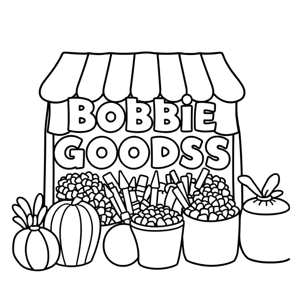 Bobbie Goods Coloring Pages Pdf