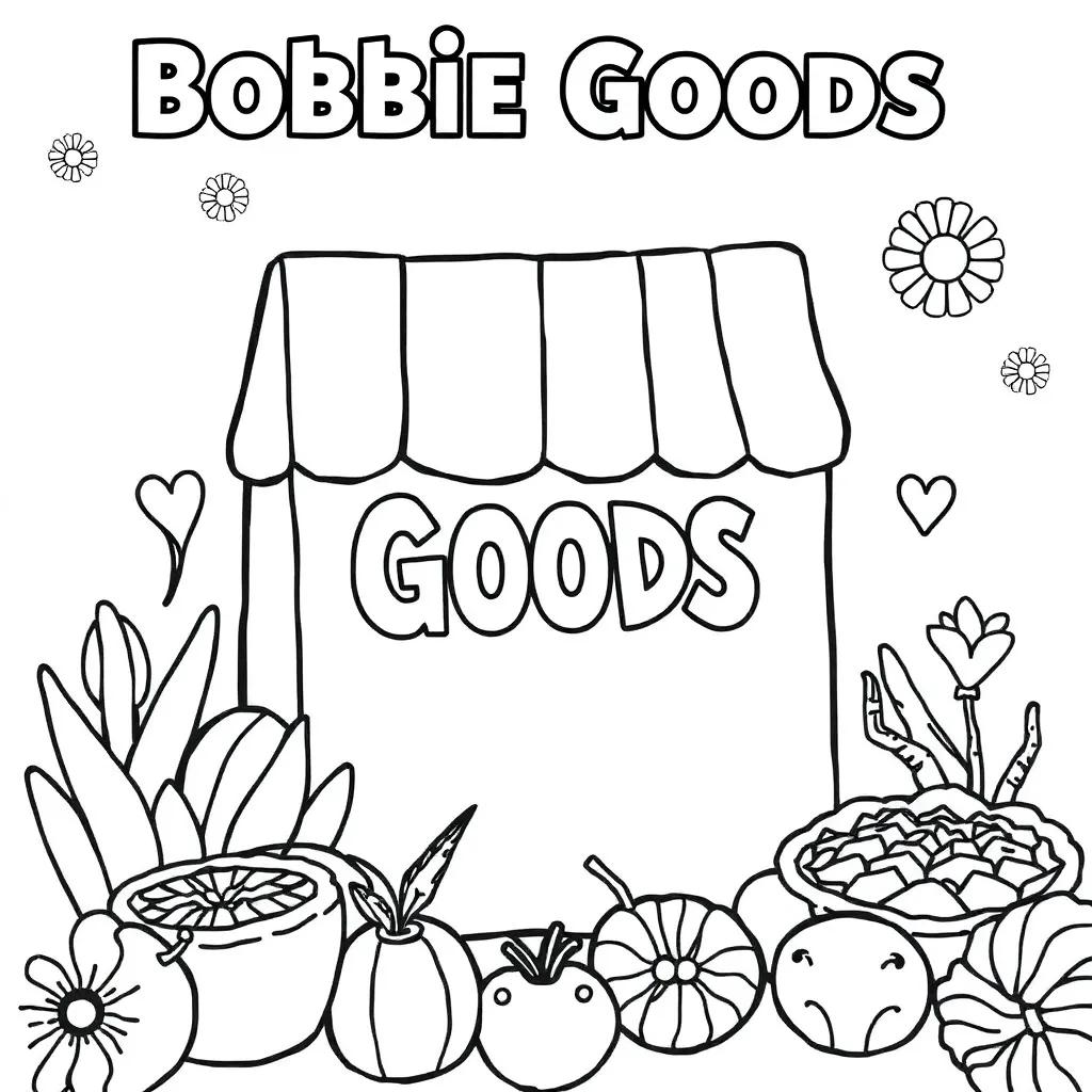 Bobbie Goods Coloring Pages Free Printable