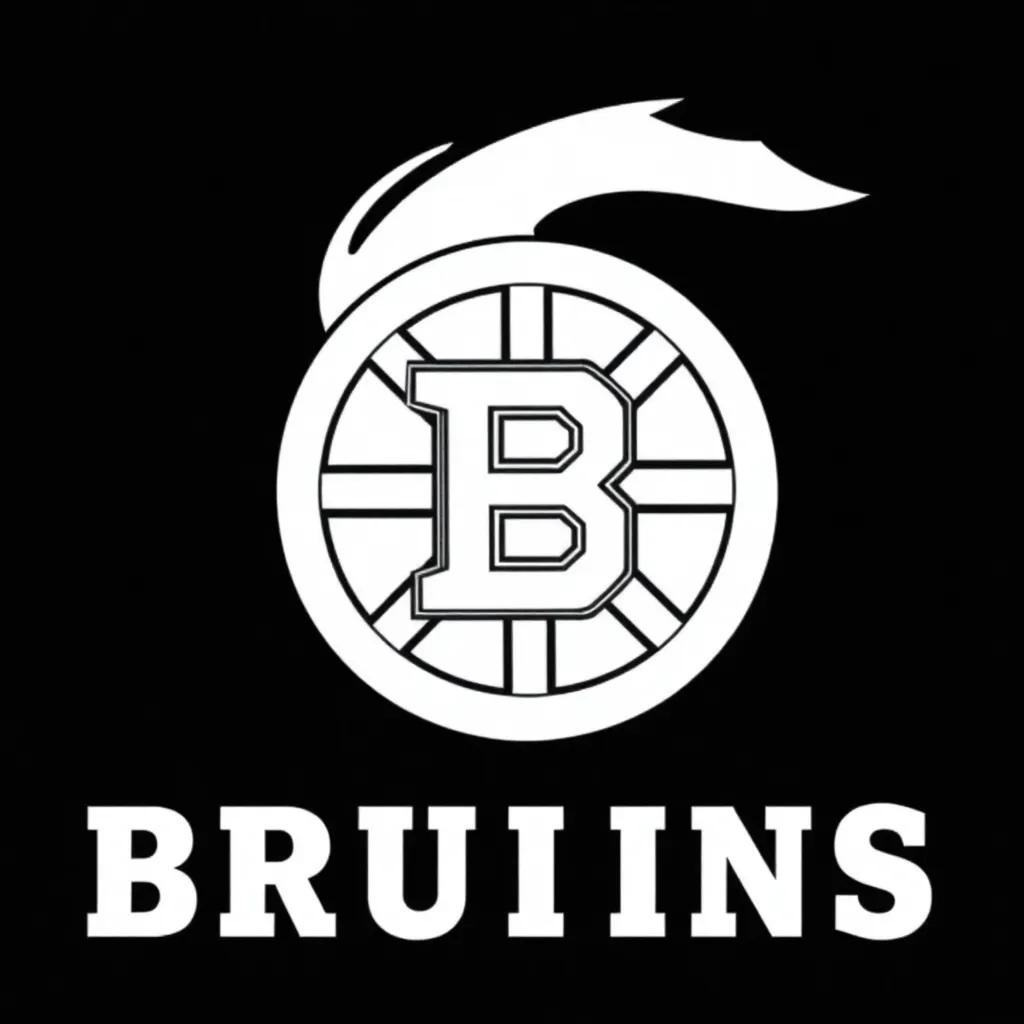 Boston Bruins Coloring Pages
