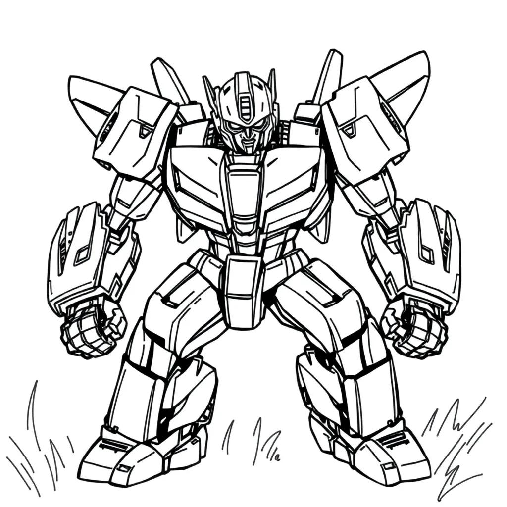 Bumblebee Coloring Pages Transformers