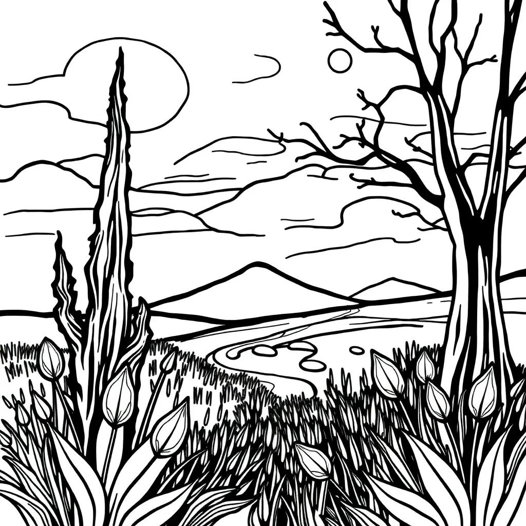 Calm Coloring Pages For Adults
