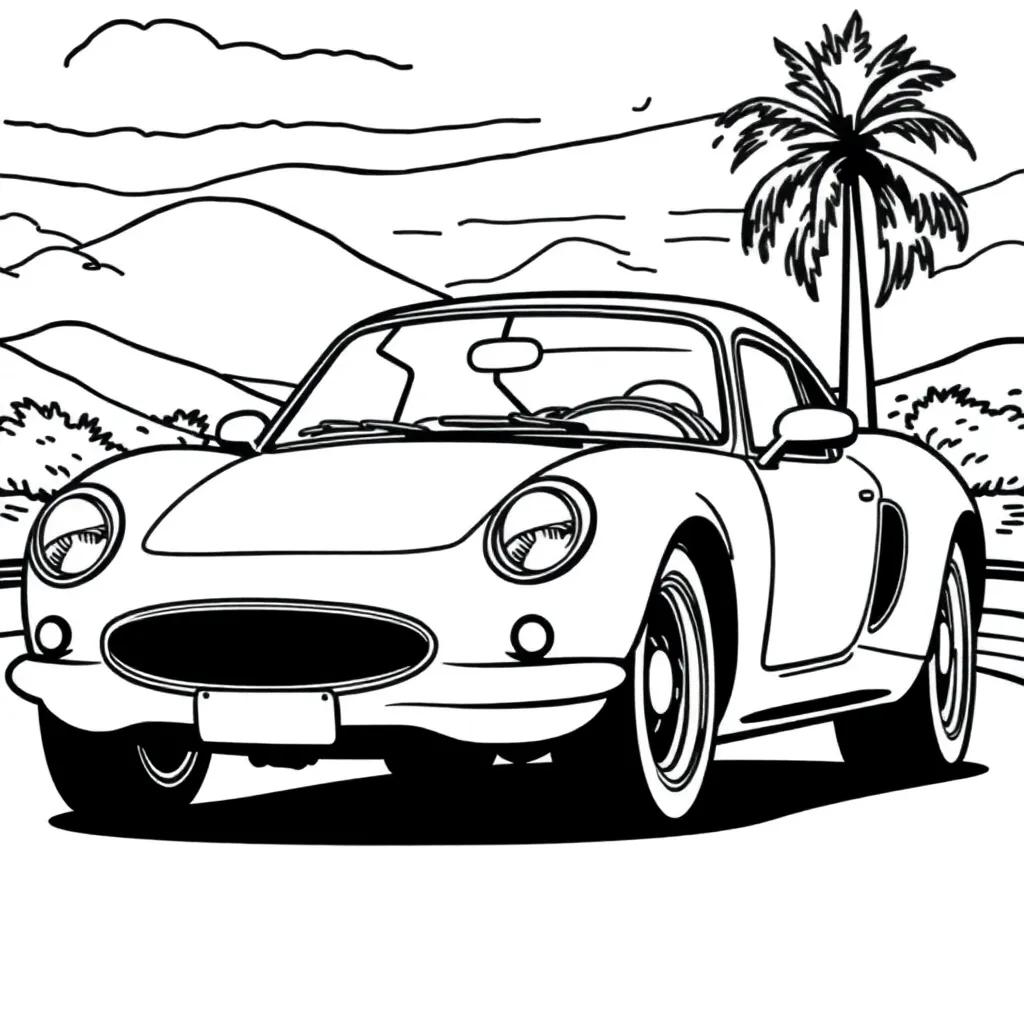 Cars Coloring Pages Free