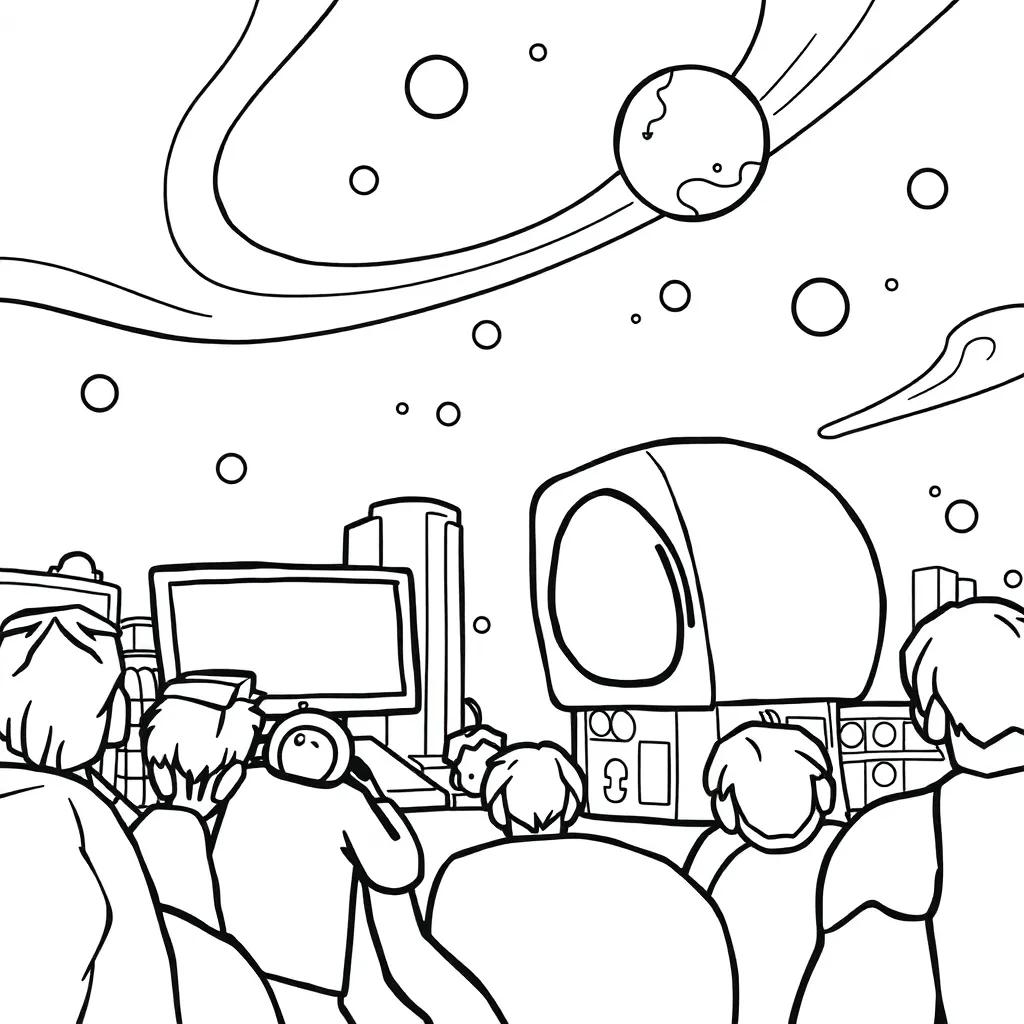 Cartoon Network Coloring Page