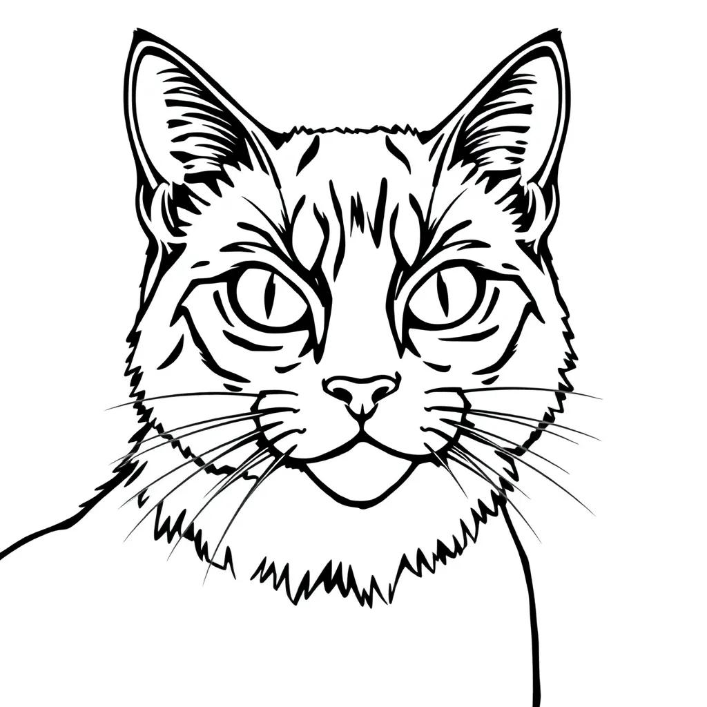Cat Noir Coloring Page